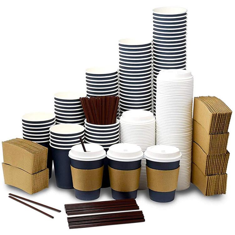 Coffee Paper Cup With Sleeve