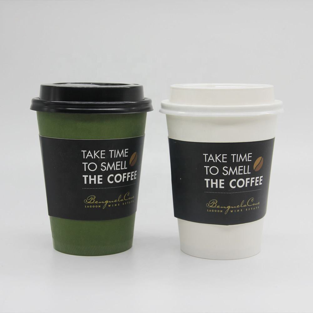 Coffee Paper Cup With Sleeve