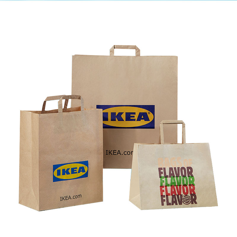 Large Ultra Wide Brown Kraft Paper Bags with Twisted Handle, Perfect Solution for Restaurant Takeouts, Parties, Baby Shower, Shopping